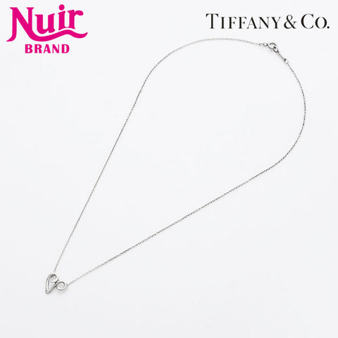 TIFFANY&Co. Alphabet V 925 Necklace Silver WS21969