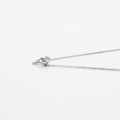 TIFFANY&Co. Alphabet V 925 Necklace Silver WS21969
