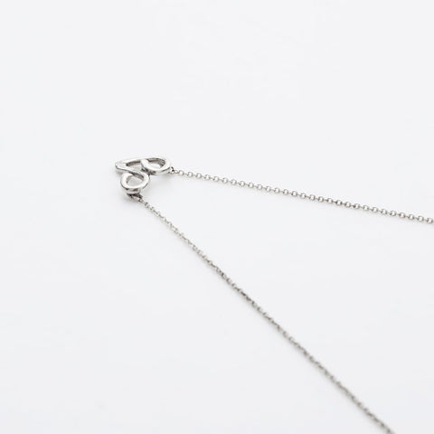 TIFFANY&Co. Alphabet V 925 Necklace Silver WS21969