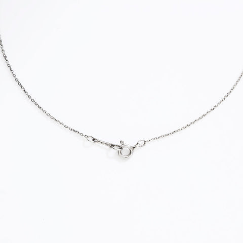 TIFFANY&Co. Alphabet V 925 Necklace Silver WS21969