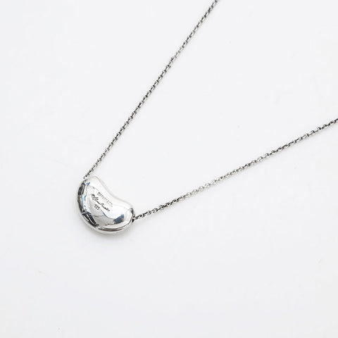 TIFFANY&Co. Bean Design Large 925 Necklace Silver WS21970