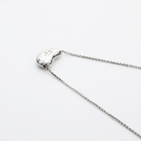 TIFFANY&Co. Bean Design Large 925 Necklace Silver WS21970