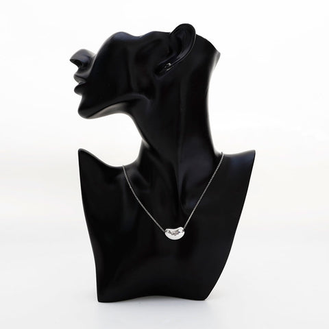 TIFFANY&Co. Bean Design Large 925 Necklace Silver WS21970