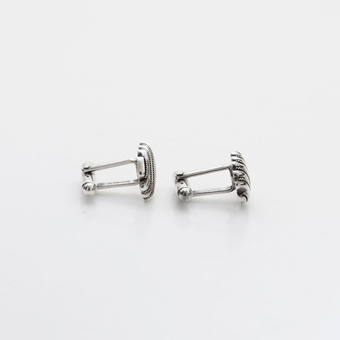TIFFANY&Co. Combi Twist Cufflinks 925 750 Other accessories Silver WS21974