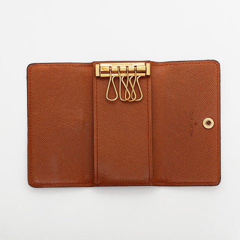 LOUIS VUITTON 1990 Monogram Multicles Key holder Brown WS21975
