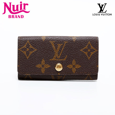 LOUIS VUITTON 1990 Monogram Multicles Key holder Brown WS21975