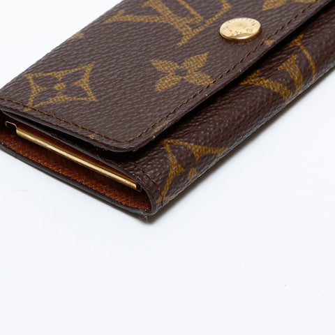 LOUIS VUITTON 1990 Monogram Multicles Key holder Brown WS21975