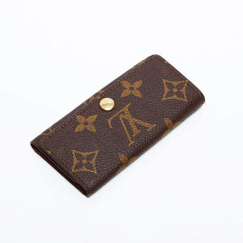 LOUIS VUITTON 1990 Monogram Multicles Key holder Brown WS21975