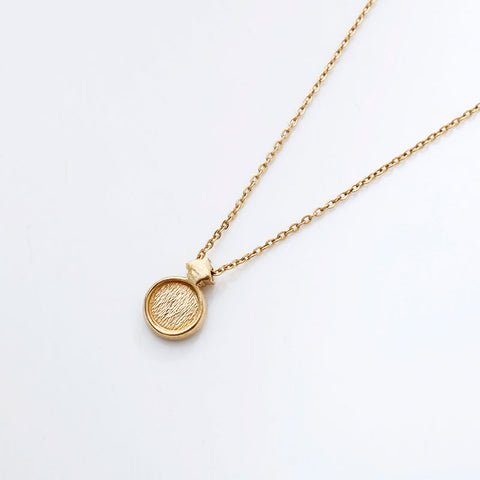 Christian Dior logo Necklace gold WS21976