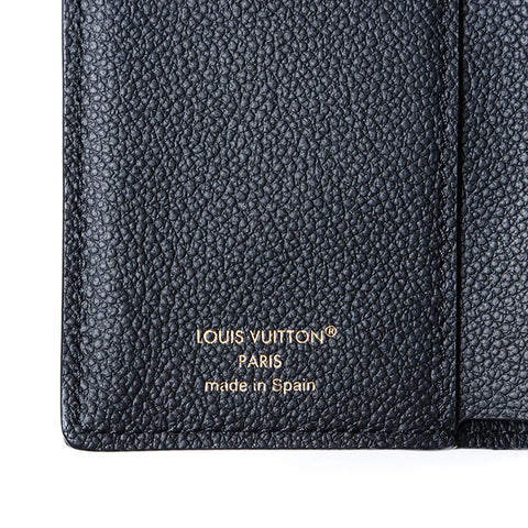 ルイ・ヴィトン LOUIS VUITTON モノグラム ポルトフォイユ メティス コンパクト 三つ折り財布 ブラック WS21977