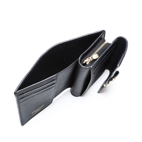 LOUIS VUITTON Monogram Portefeuille Metis Compact Tri-fold wallet black WS21977