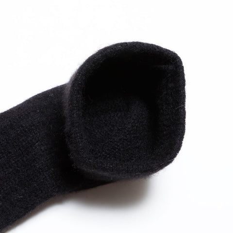 CHANEL COCO Mark cashmere gloves black WS21979