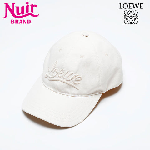 LOEWE Logo cap cap Ivory WS21982