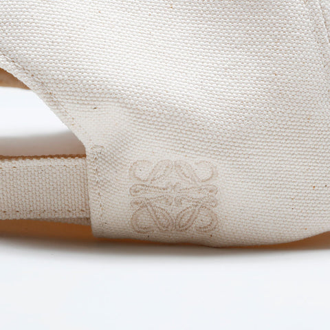 LOEWE Logo cap cap Ivory WS21982