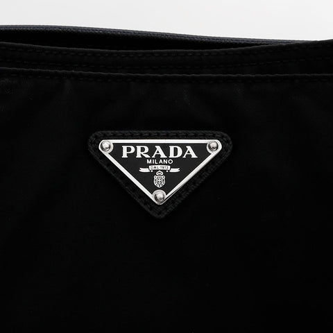 PRADA Nylon Shoulder Bag black WS21993