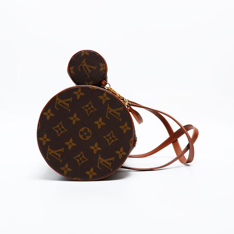 LOUIS VUITTON 1999 Monogram Papillon 30 Shoulder Bag Brown WS21994