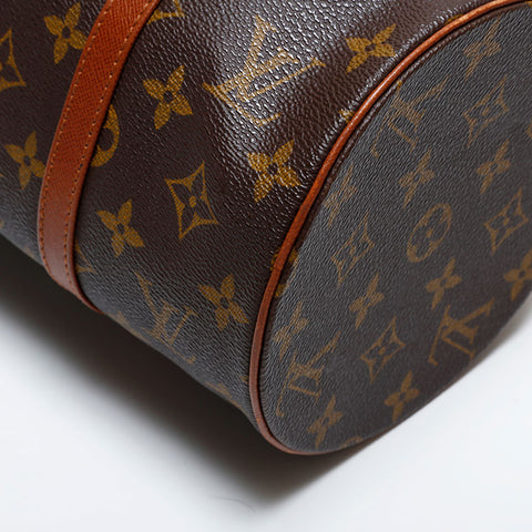 LOUIS VUITTON 1999 Monogram Papillon 30 Shoulder Bag Brown WS21994