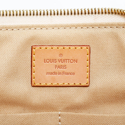 LOUIS VUITTON 2011 Damier Azur Siracusa PM Shoulder Bag white WS21996