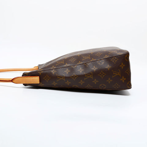 LOUIS VUITTON 2000 Monogram Looping GM Shoulder Bag Brown WS21998