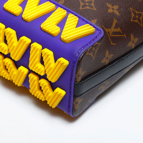 LOUIS VUITTON Monogram Cruiser Messenger Shoulder Bag Brown WS21999