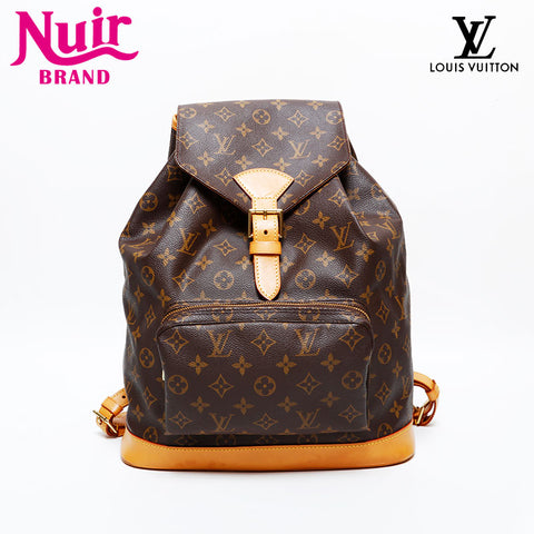 LOUIS VUITTON 1996 Monogram MontsourisGM Backpack Â· Daypack Brown WS22000