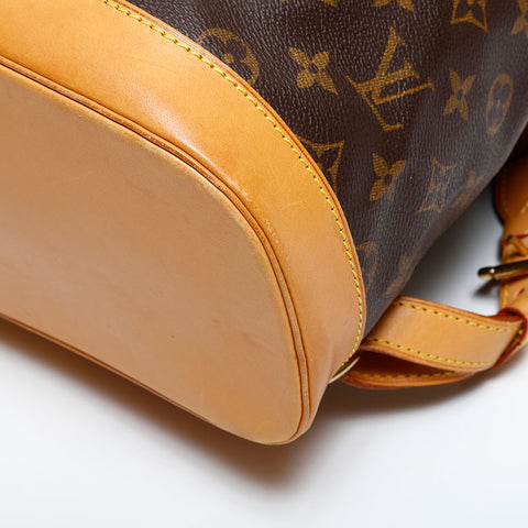 LOUIS VUITTON 1996 Monogram MontsourisGM Backpack Â· Daypack Brown WS22000