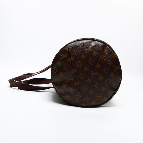 LOUIS VUITTON 2009 Monogram Sporty Bobble Boston bag Brown WS22002