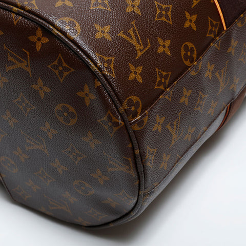 LOUIS VUITTON 2009 Monogram Sporty Bobble Boston bag Brown WS22002