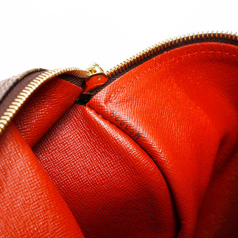 LOUIS VUITTON 2005 Damier Papillon 30 Shoulder Bag Brown WS22003