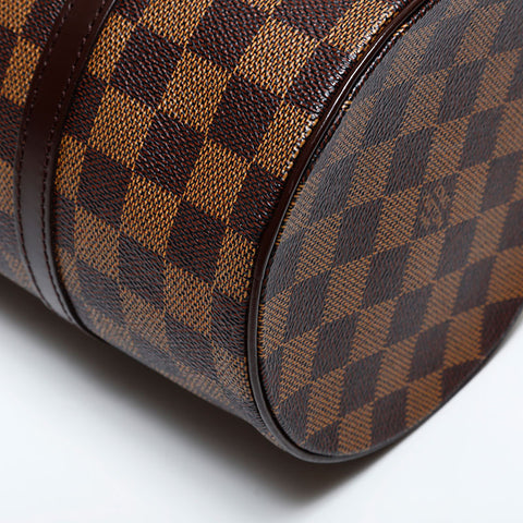 LOUIS VUITTON 2005 Damier Papillon 30 Shoulder Bag Brown WS22003