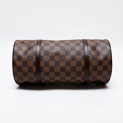 LOUIS VUITTON 2005 Damier Papillon 30 Shoulder Bag Brown WS22003