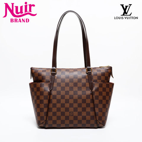 LOUIS VUITTON 2014 Damier Totally PM Tote Bag Brown WS22004