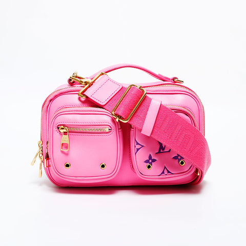 LOUIS VUITTON Utility crossbody Shoulder Bag pink WS22005