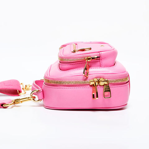 LOUIS VUITTON Utility crossbody Shoulder Bag pink WS22005