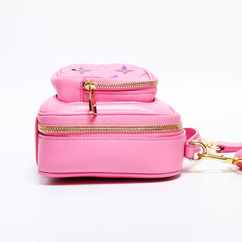 LOUIS VUITTON Utility crossbody Shoulder Bag pink WS22005
