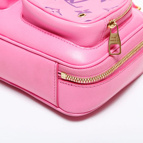 LOUIS VUITTON Utility crossbody Shoulder Bag pink WS22005