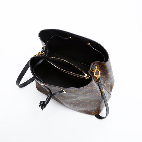 LOUIS VUITTON Monogram Neonoe Shoulder Bag Brown WS22006