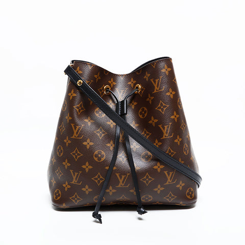 LOUIS VUITTON Monogram Neonoe Shoulder Bag Brown WS22006