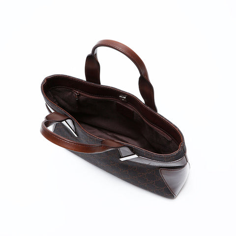 グッチ GUCCI GG キャンバス ハンドバッグ ブラウン WS22009