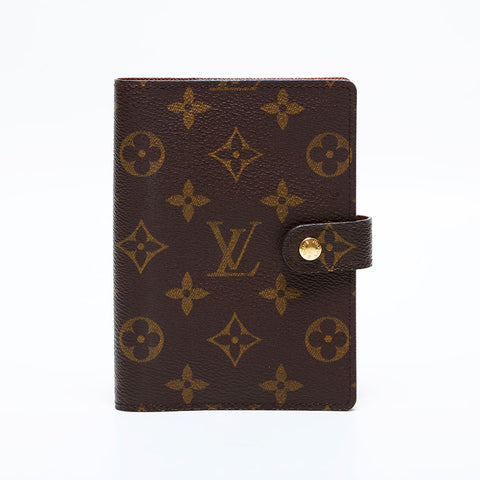 ルイ・ヴィトン LOUIS VUITTON 2001年製 モノグラム アジェンダ PM その他小物 ブラウン WS22011