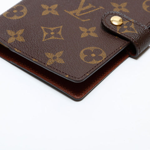 ルイ・ヴィトン LOUIS VUITTON 2001年製 モノグラム アジェンダ PM その他小物 ブラウン WS22011
