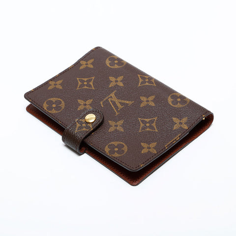 ルイ・ヴィトン LOUIS VUITTON 2001年製 モノグラム アジェンダ PM その他小物 ブラウン WS22011