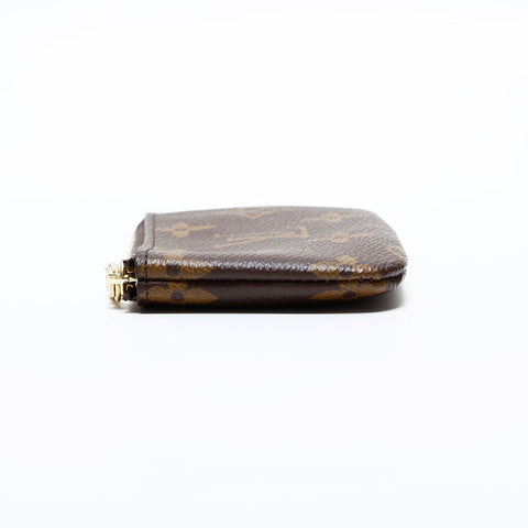 ルイ・ヴィトン LOUIS VUITTON 2020年製 モノグラム ポシェットクレ コイン ポーチ キーケース ブラウン WS22013