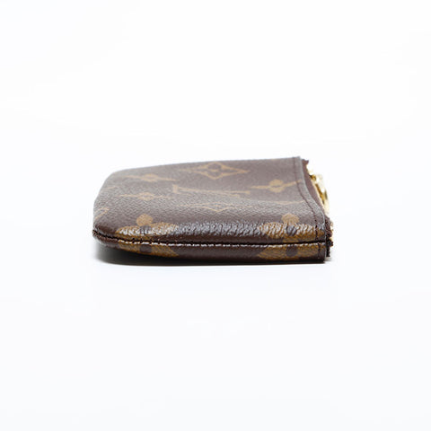 ルイ・ヴィトン LOUIS VUITTON 2020年製 モノグラム ポシェットクレ コイン ポーチ キーケース ブラウン WS22013