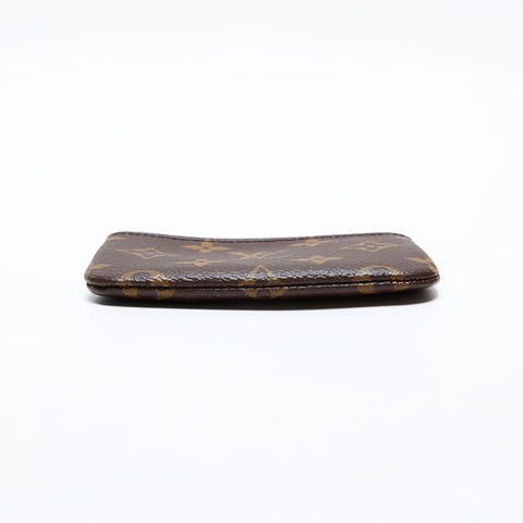 ルイ・ヴィトン LOUIS VUITTON 2020年製 モノグラム ポシェットクレ コイン ポーチ キーケース ブラウン WS22013