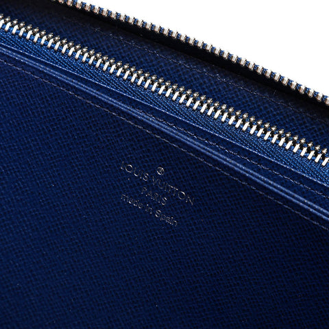 LOUIS VUITTON 2019 Epi Zippy Wallet Purse blue WS22014