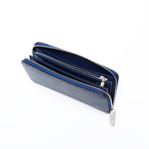 ルイ・ヴィトン LOUIS VUITTON 2019年製 エピ ジッピー ウォレット 長財布 ブルー WS22014