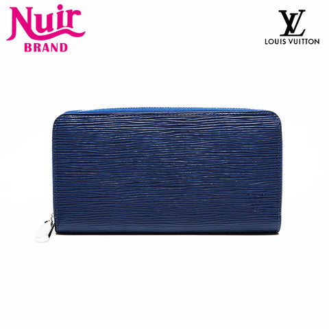 LOUIS VUITTON 2019 Epi Zippy Wallet Purse blue WS22014