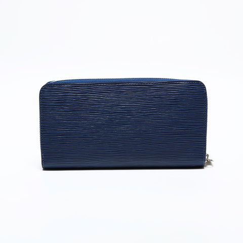 LOUIS VUITTON 2019 Epi Zippy Wallet Purse blue WS22014