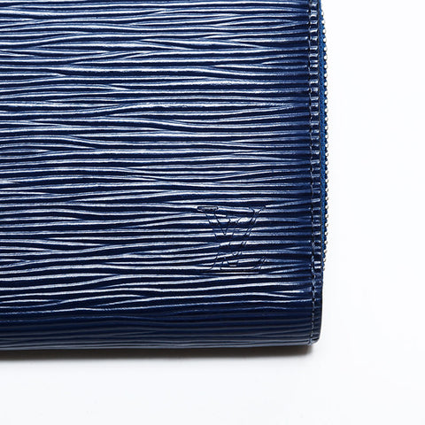 LOUIS VUITTON 2019 Epi Zippy Wallet Purse blue WS22014